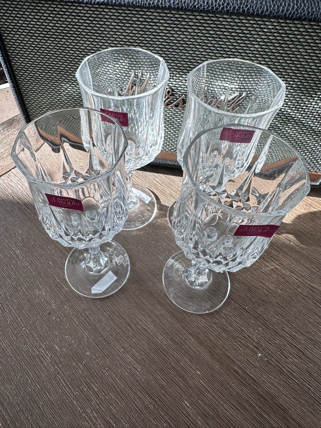 Cristal D'Arques Paris Wine Glasses - Set of 4 - photo 4