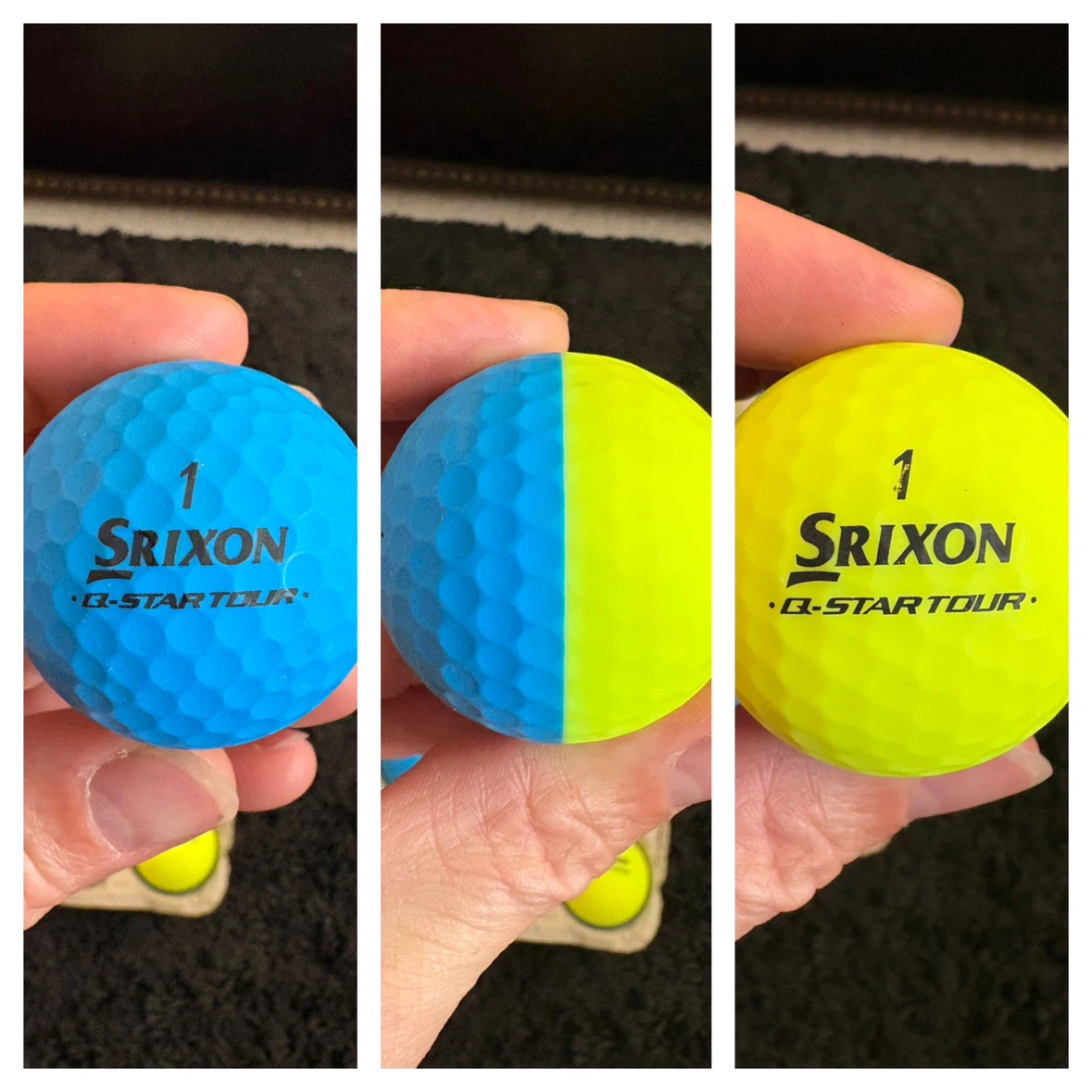 18 Srixon Q-Star Tour Divide Golf Balls - photo 3