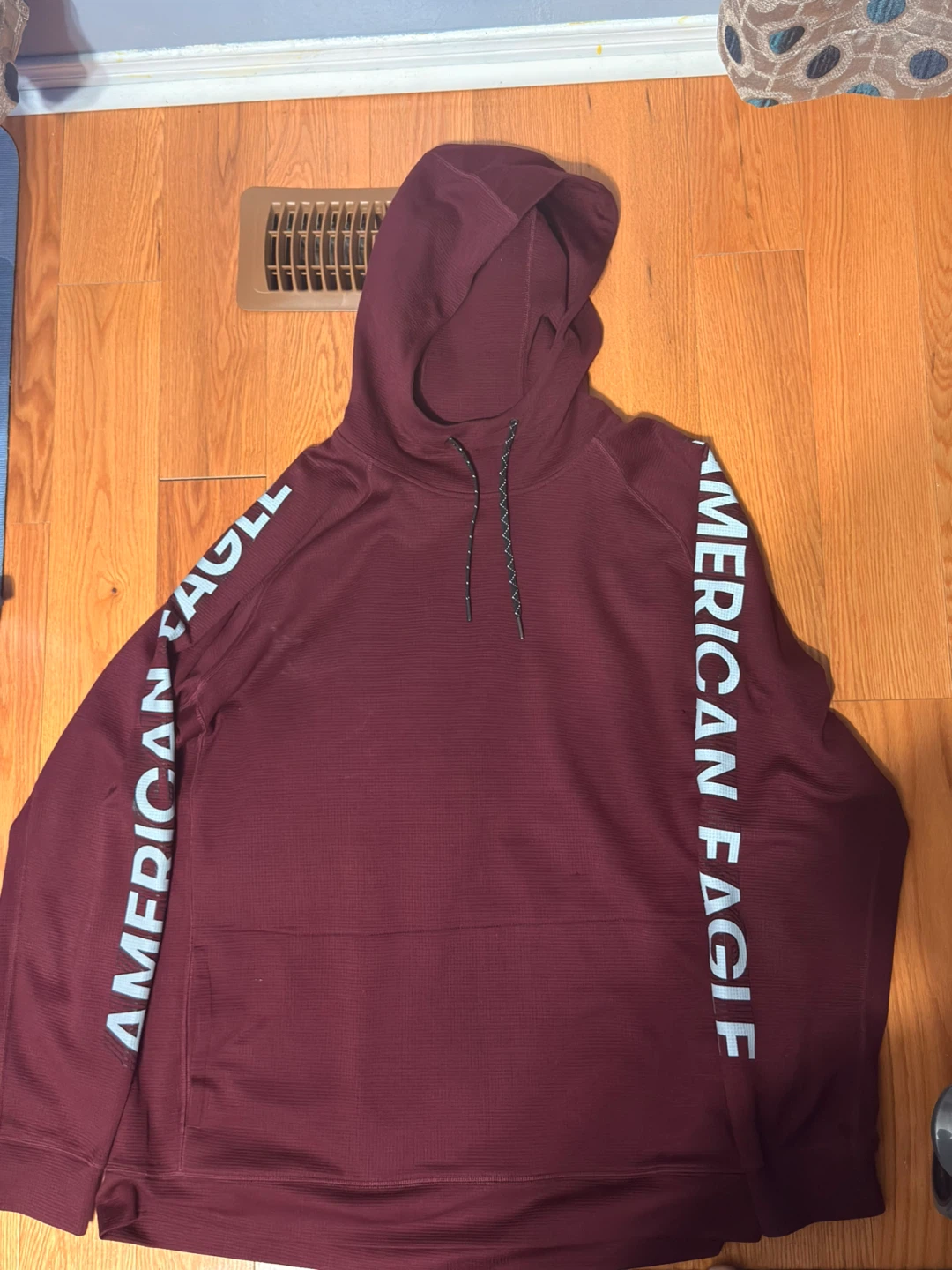 American Eagle Outfitters Maroon Hoodie Size XXXL