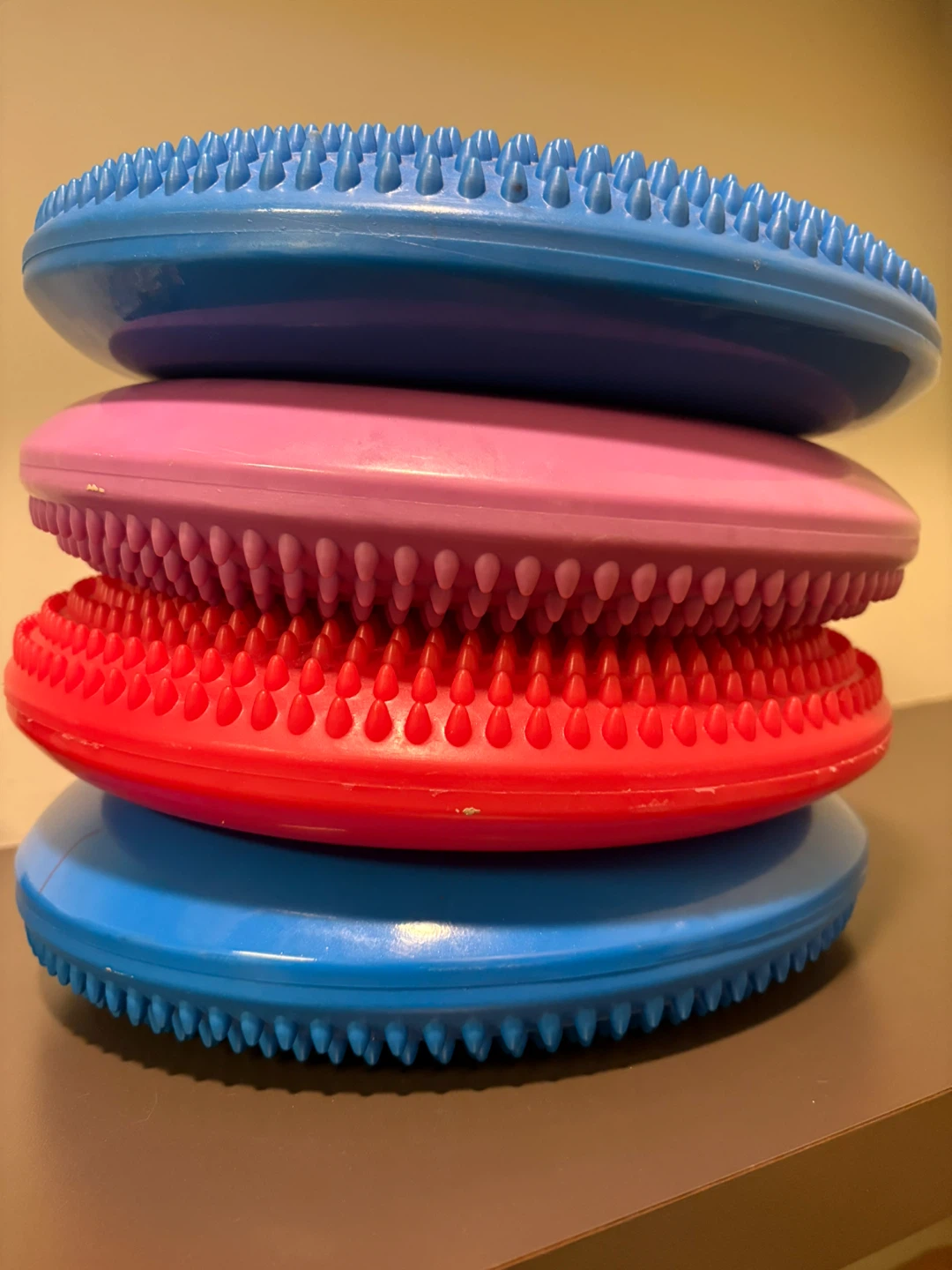Balance Pods - Blue, Pink, Red