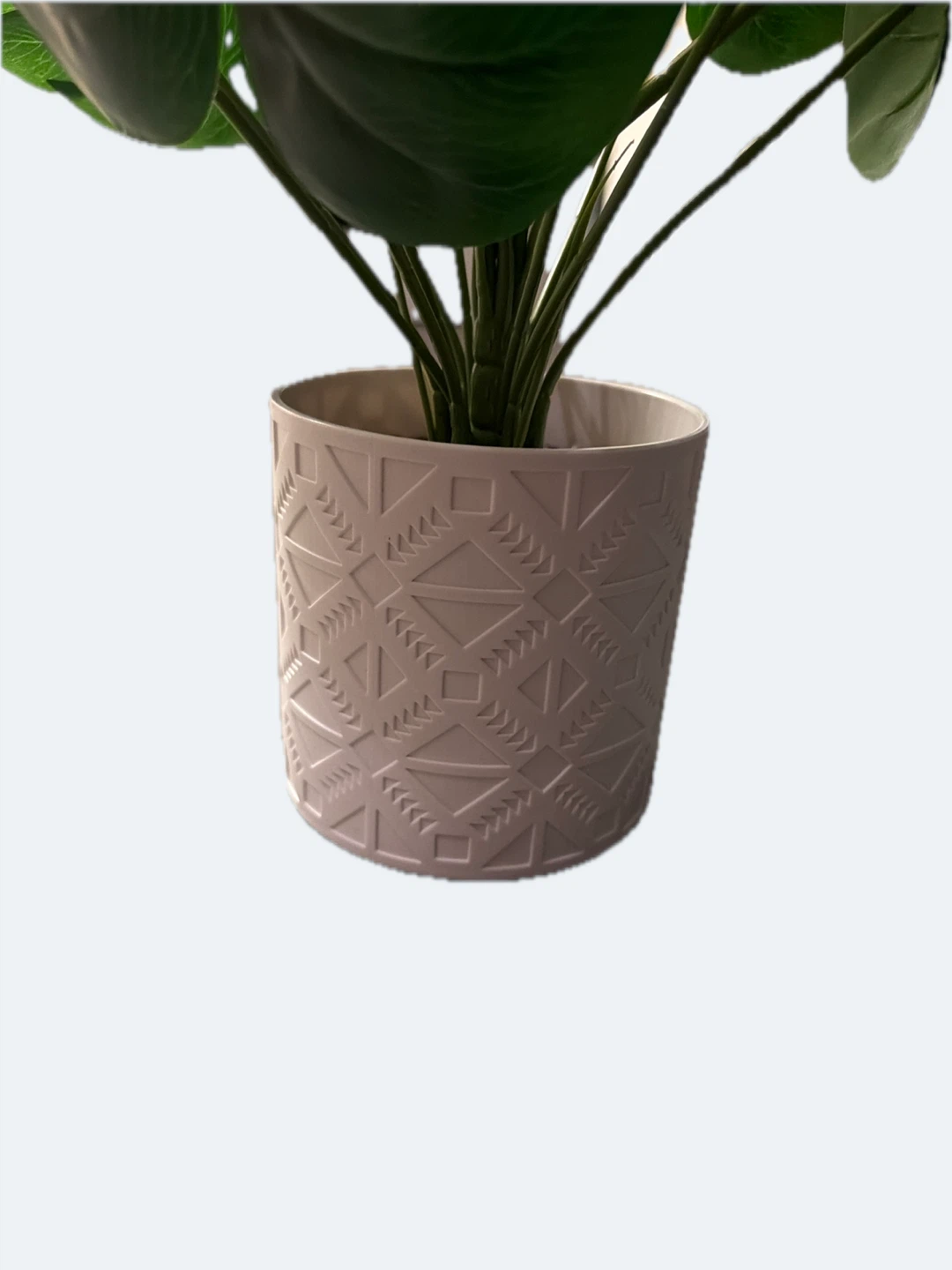 Artificial Monstera Plant in Decorative Pot