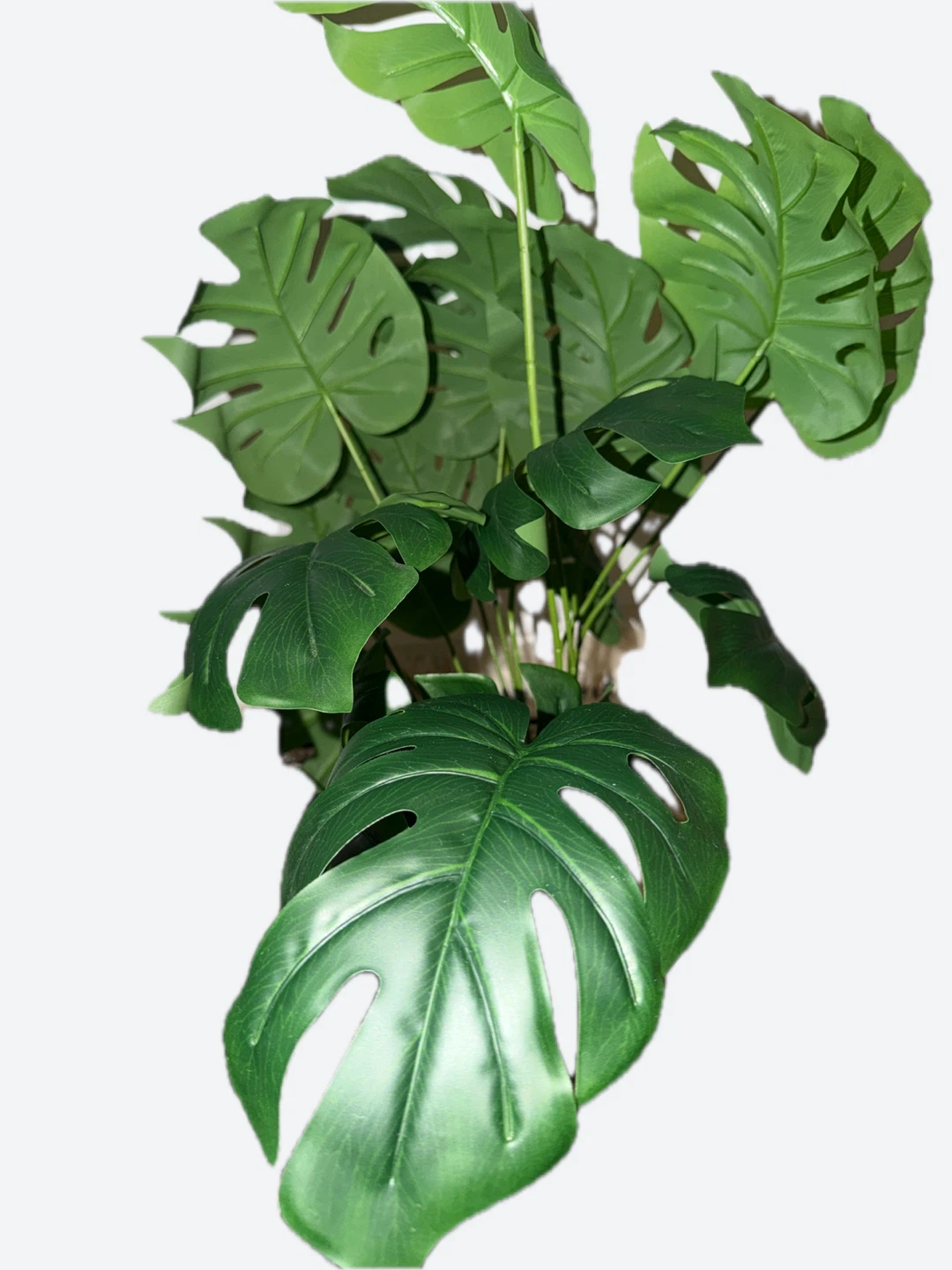 Artificial Monstera Plant in Decorative Pot - photo 4