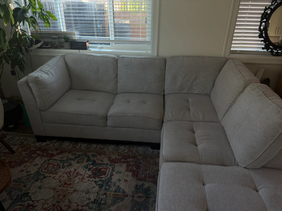 Grey Sectional Sofa - photo 5