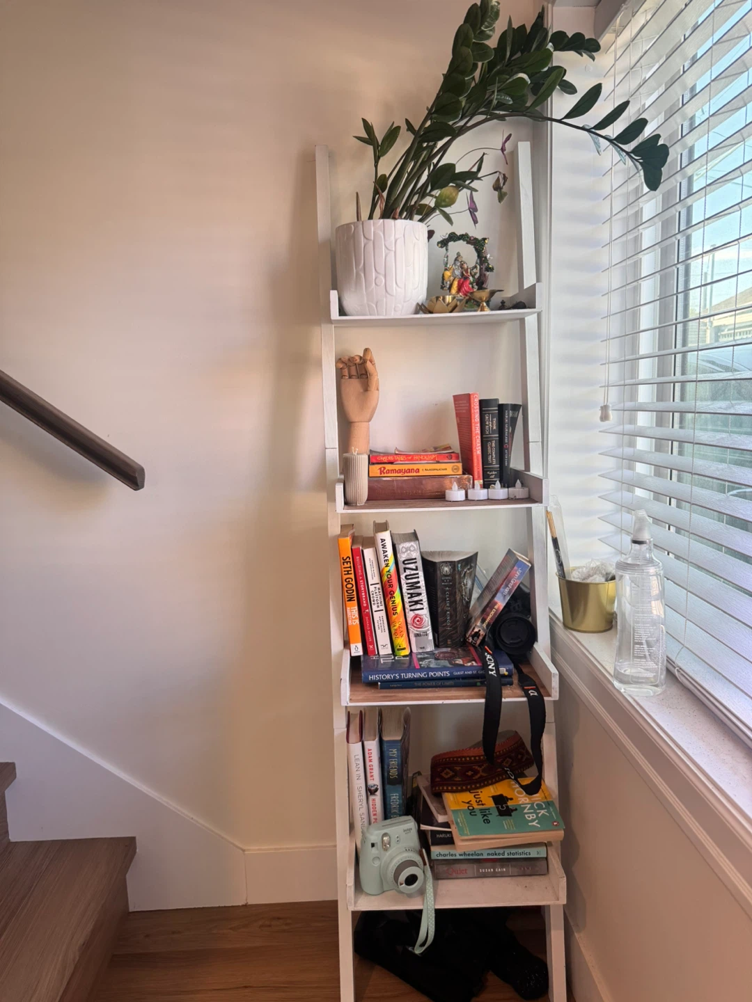 White Ladder Bookshelf