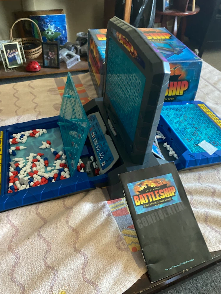 Electronic Battleship Advanced Mission Game