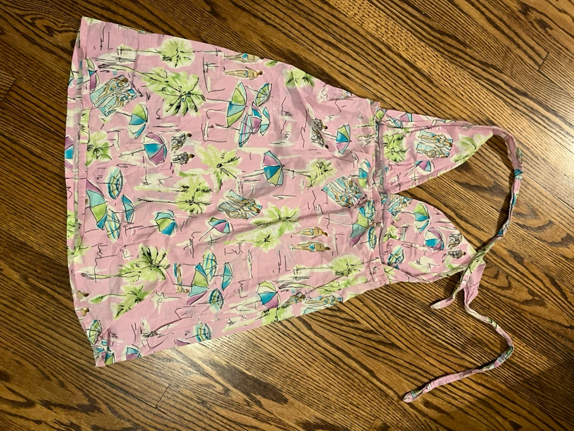 Playa by La Blanca Pink Beach Print Halter Dress - photo 3