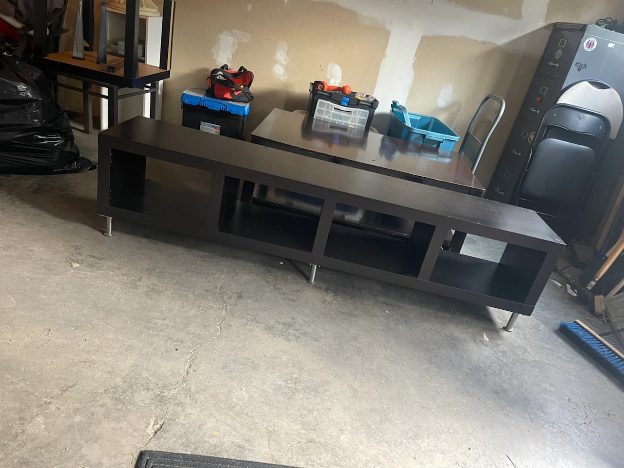 Dark Brown TV stand