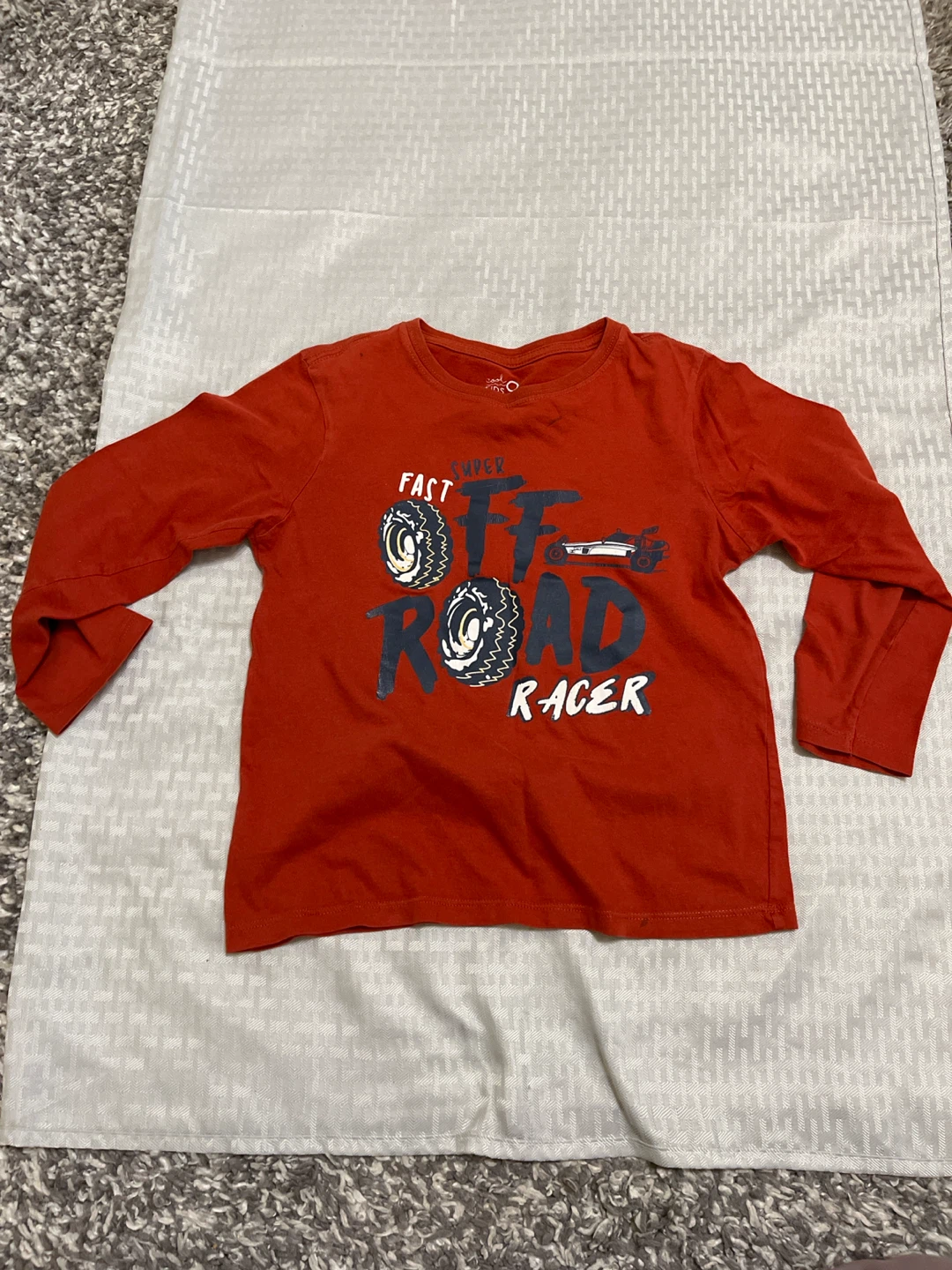 Kids Long Sleeve Shirt Bundle - Red, Yellow, Grey - photo 2