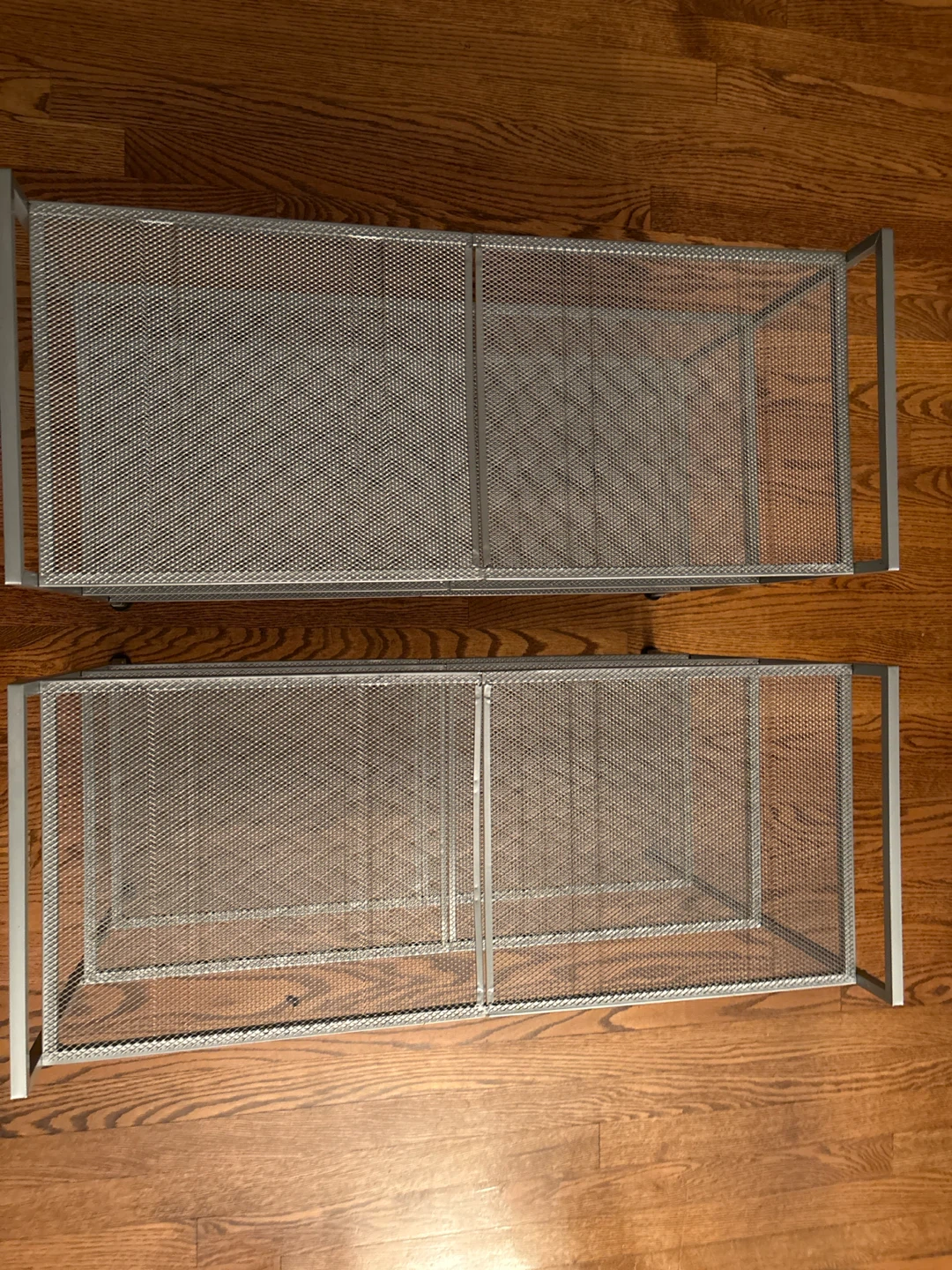 2 triple layer shelving units - photo 4