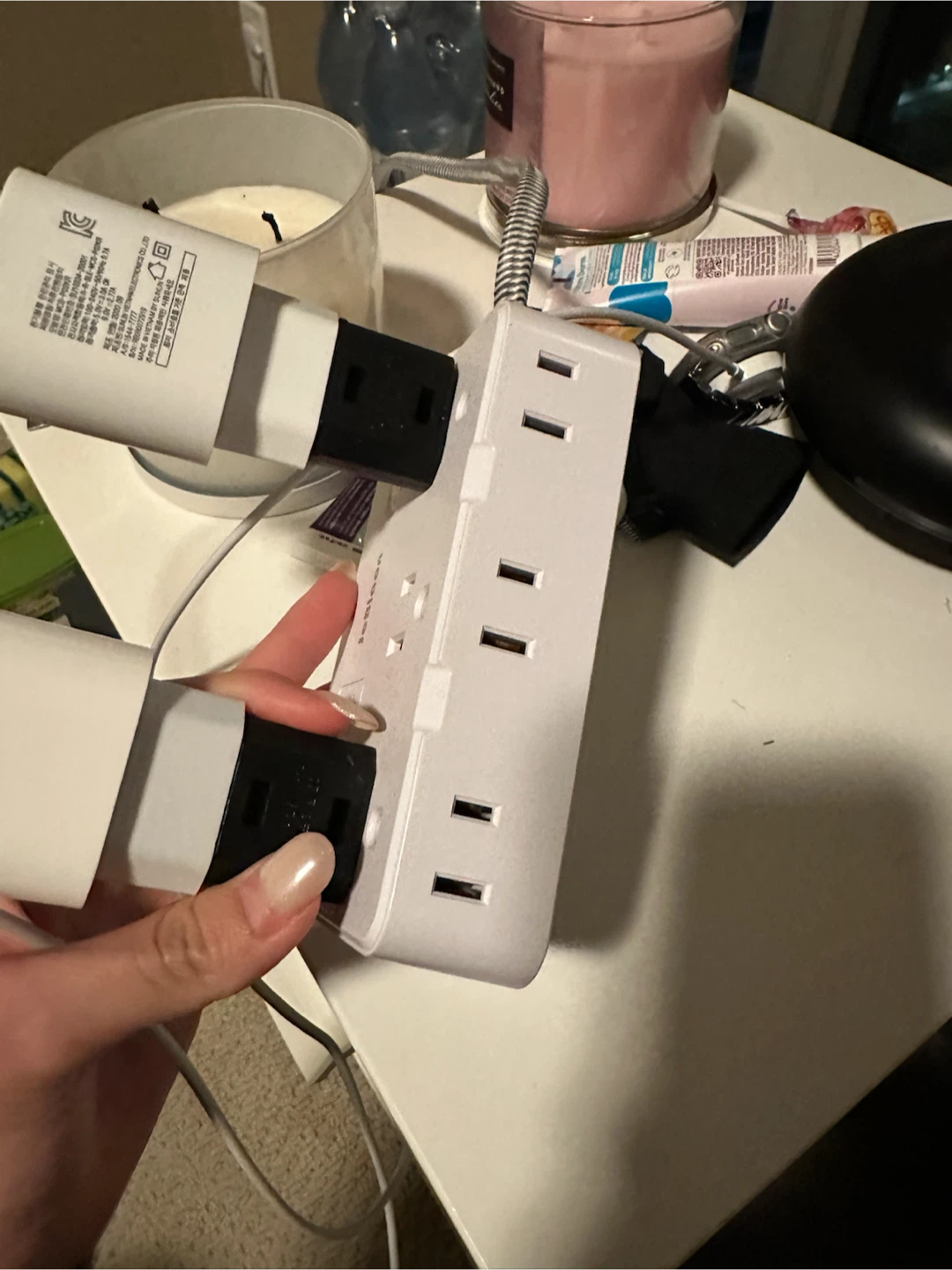 JelBoOn Power Strip with USB Ports - photo 2