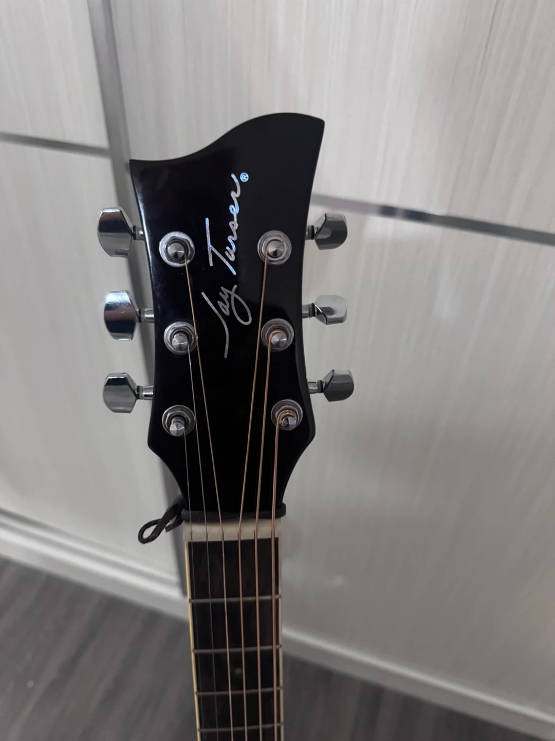 Left hand Jay Turser Acoustic Electric Guitar JTA424QCET-LH-TSB - photo 2