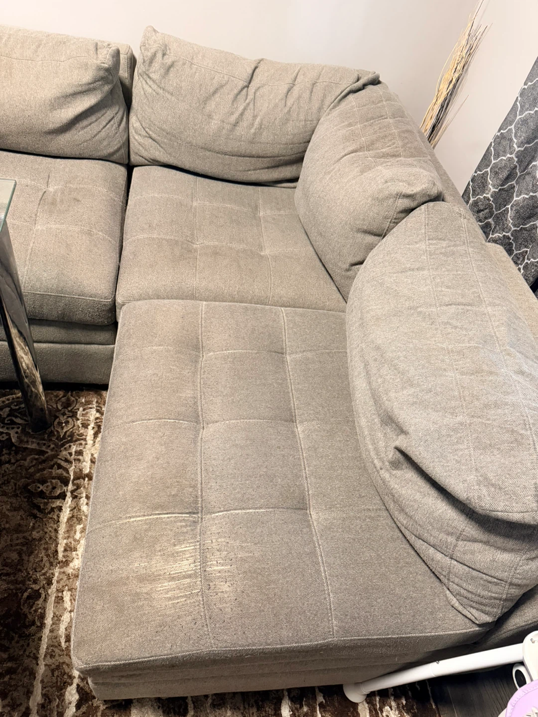 Grey Sectional Sofa - photo 2