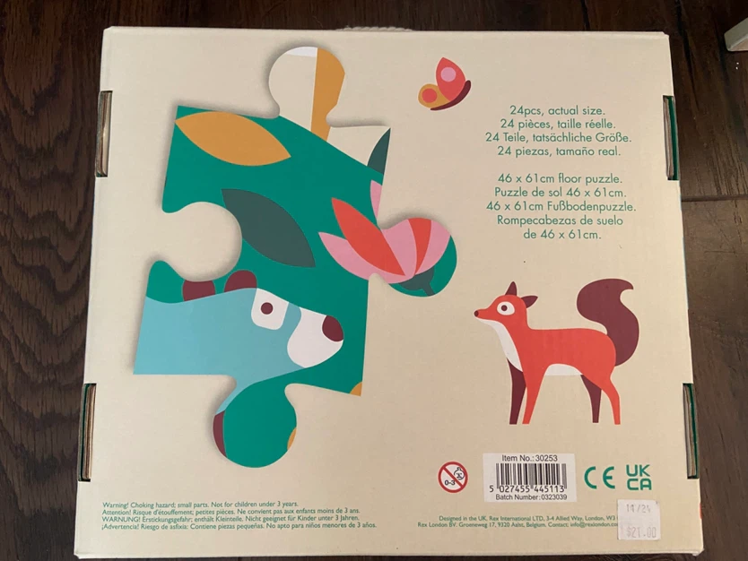 Rex London Woodland Floor Puzzle - photo 3