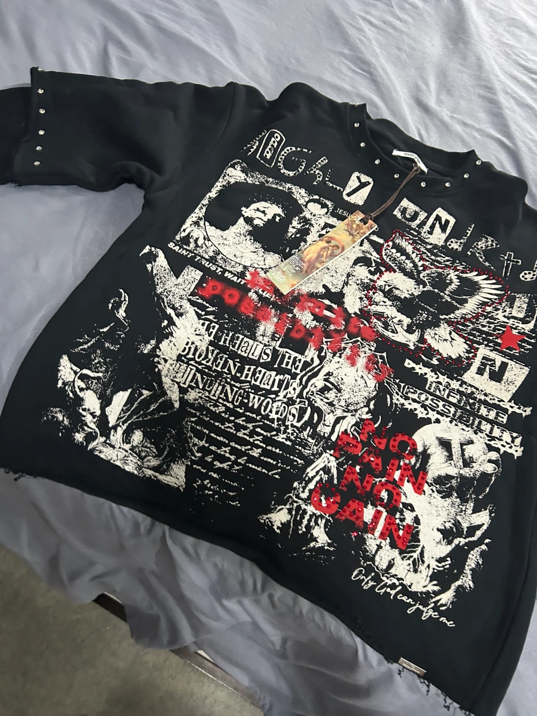 Black Graphic T-Shirt