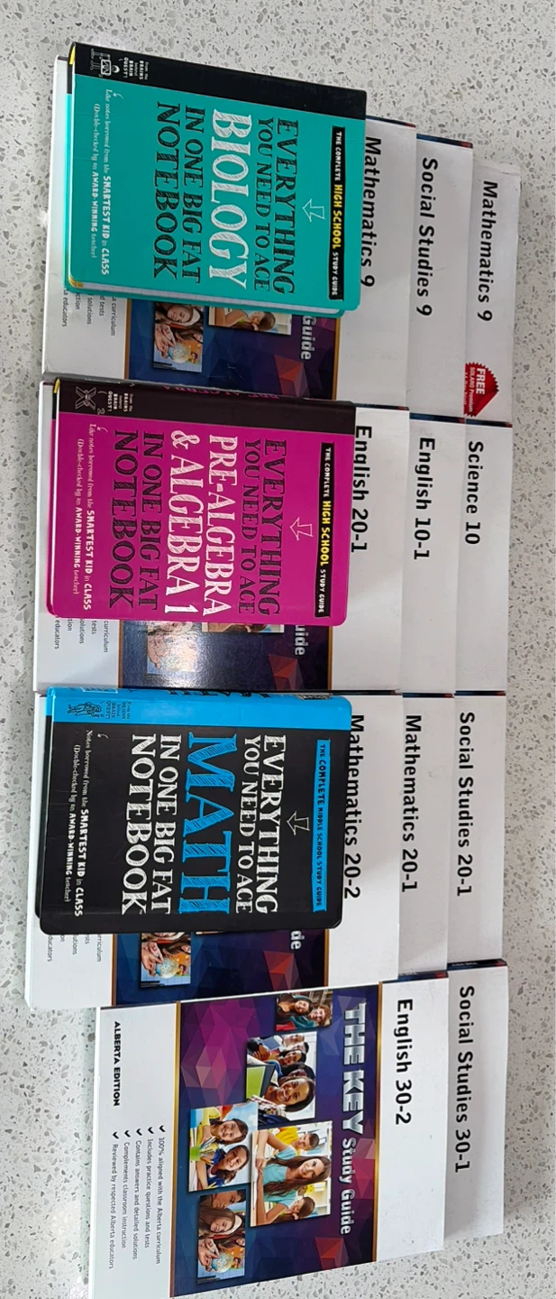 Castle Rock and Big Fat Notebook Study Guides