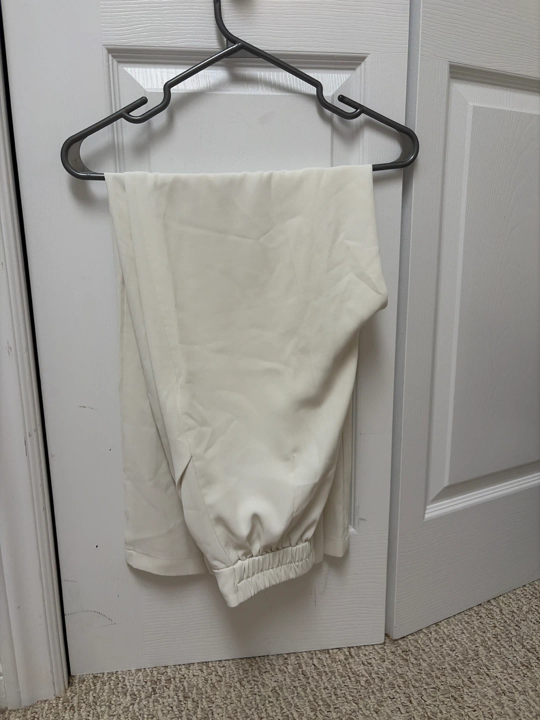 Cream Wide Leg Pants - photo 2