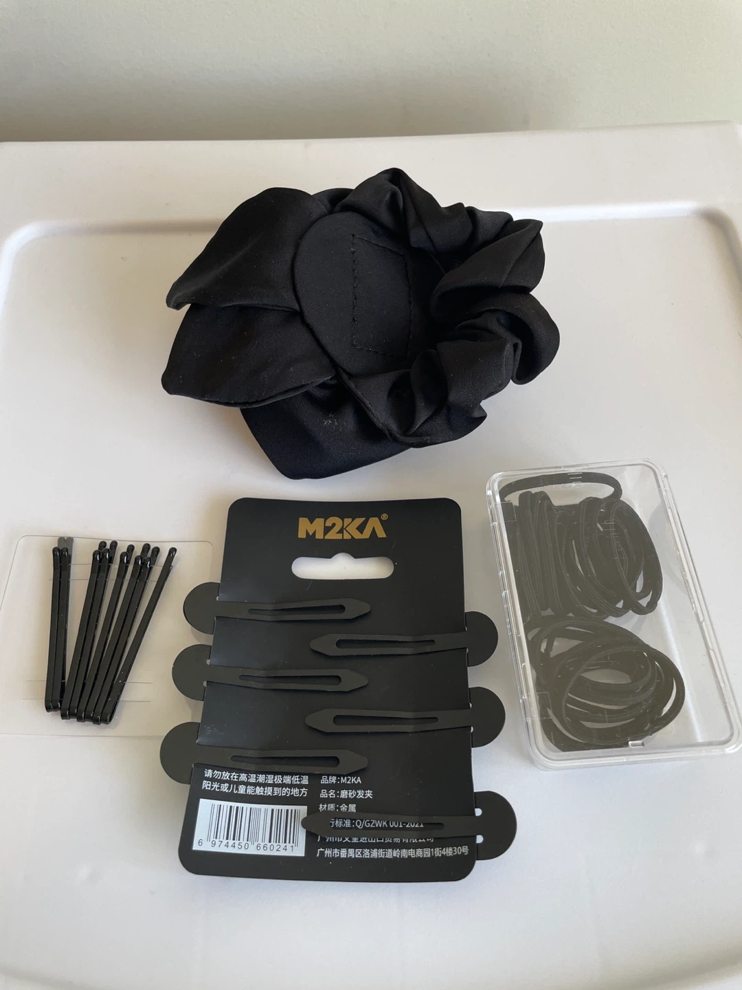 Hair Accessories Set with Scrunchie, Bobby Pins, and Hair Ties - photo 2