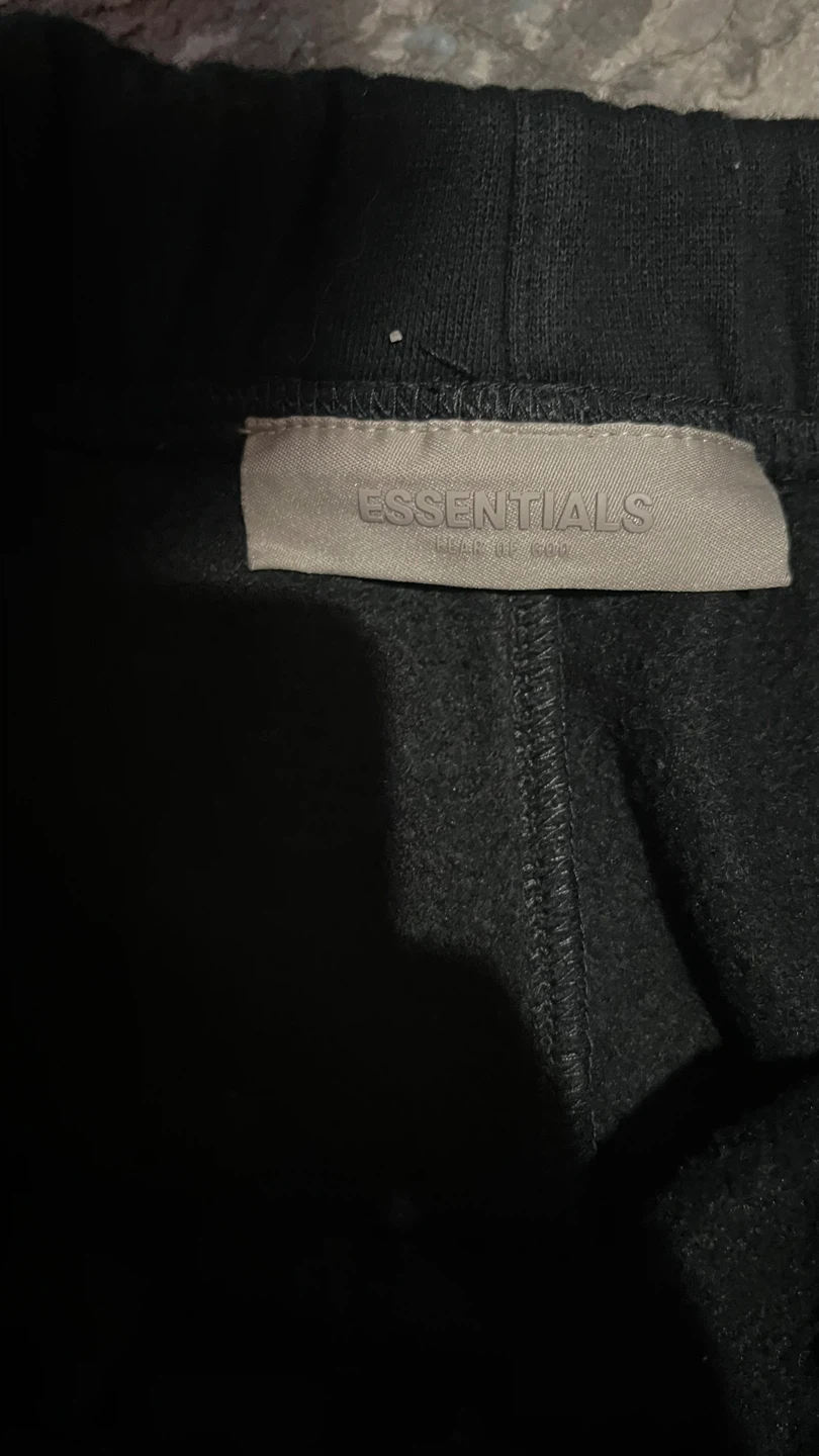 Fear of God Essentials Sweatpants Black - photo 3