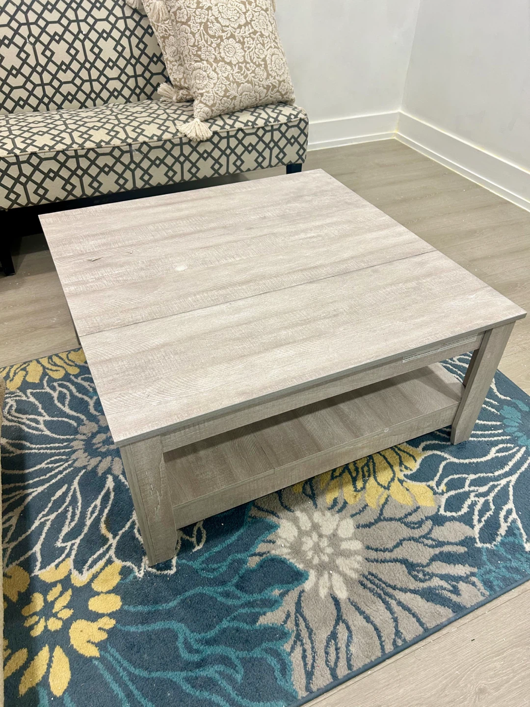 Lark Manor Weddel Basilico Coffee Table with Storage