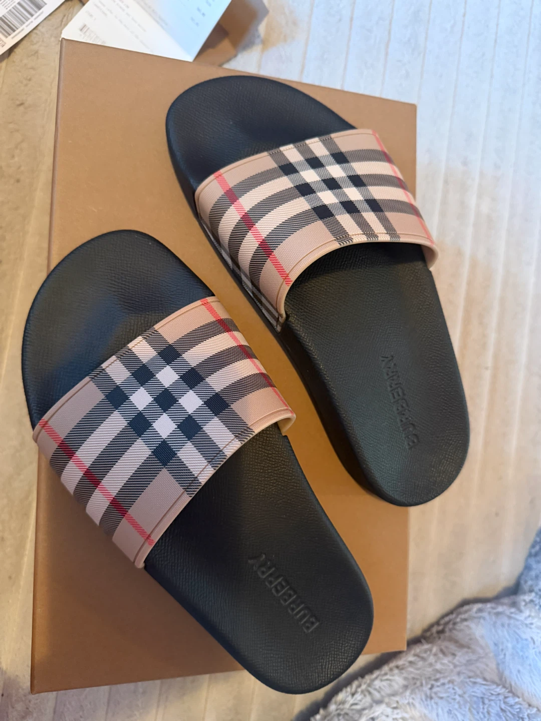 Burberry Slides - Archive Beige Size 38 - photo 3
