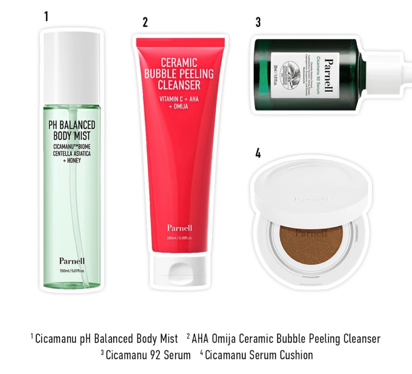 Parnell Cicamanu pH Balanced Body Mist