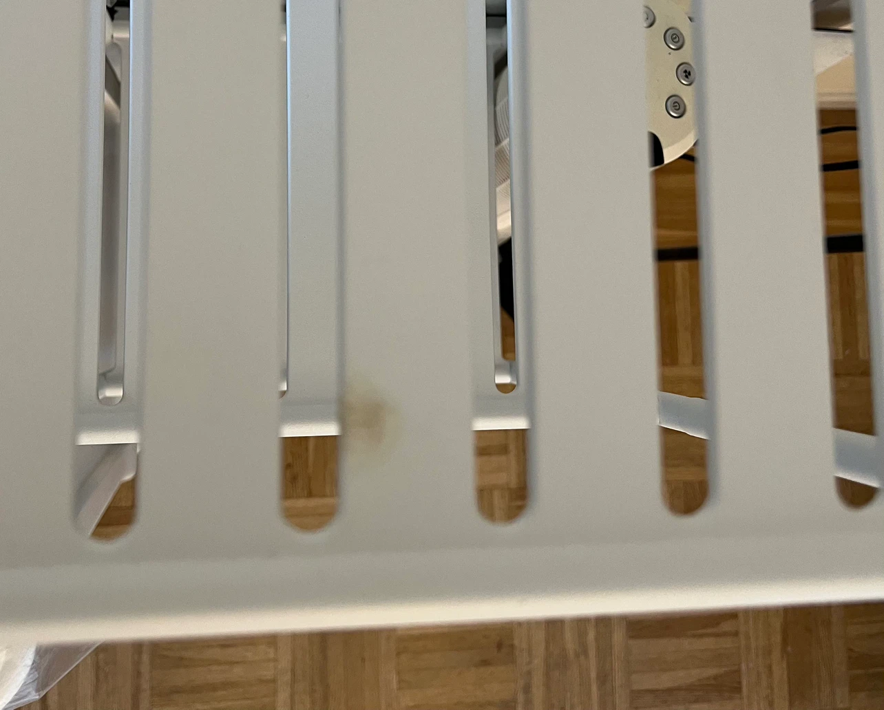 White 4-Tier Metal Shelf Unit - photo 4