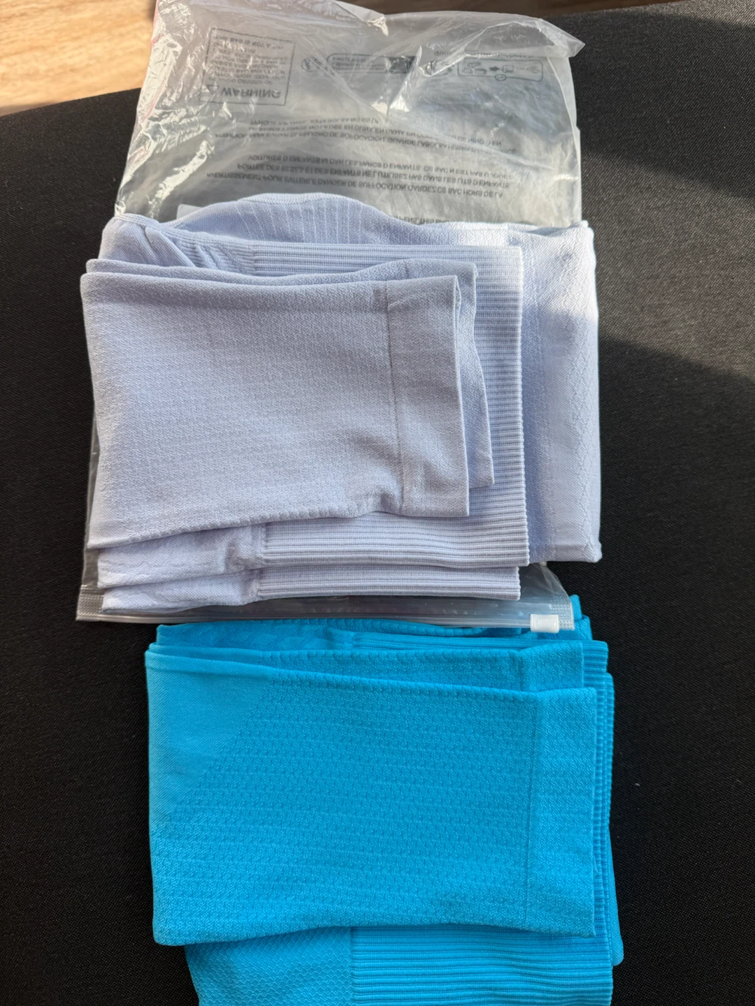 Light Purple & Blue Compression Sleeves