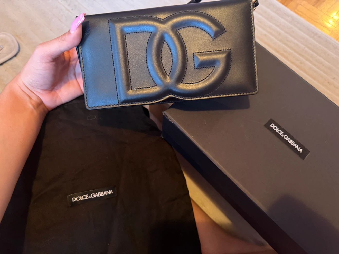 Dolce & Gabbana Black Leather Wallet/Clutch - photo 2