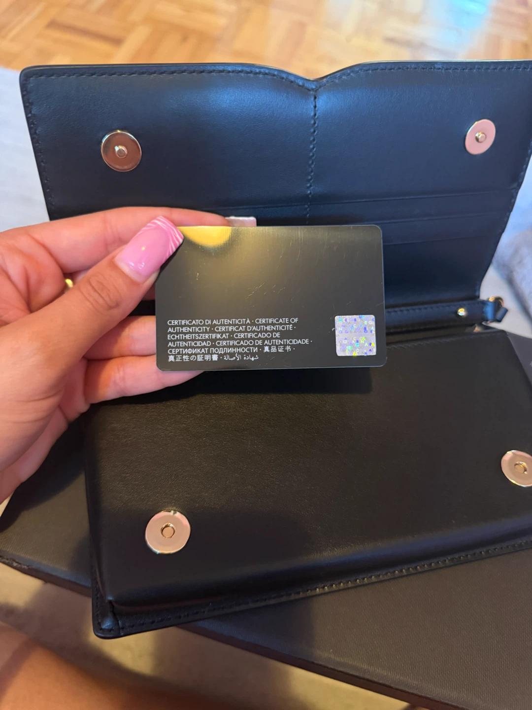 Dolce & Gabbana Black Leather Wallet/Clutch - photo 5