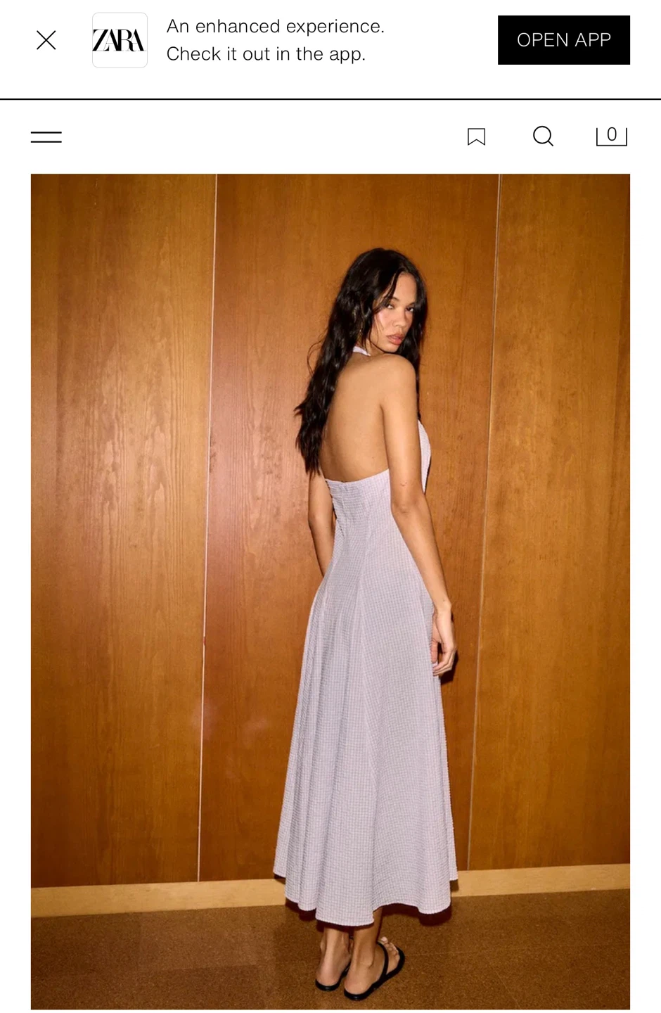 Zara Halter Neck Midi Dress - photo 3