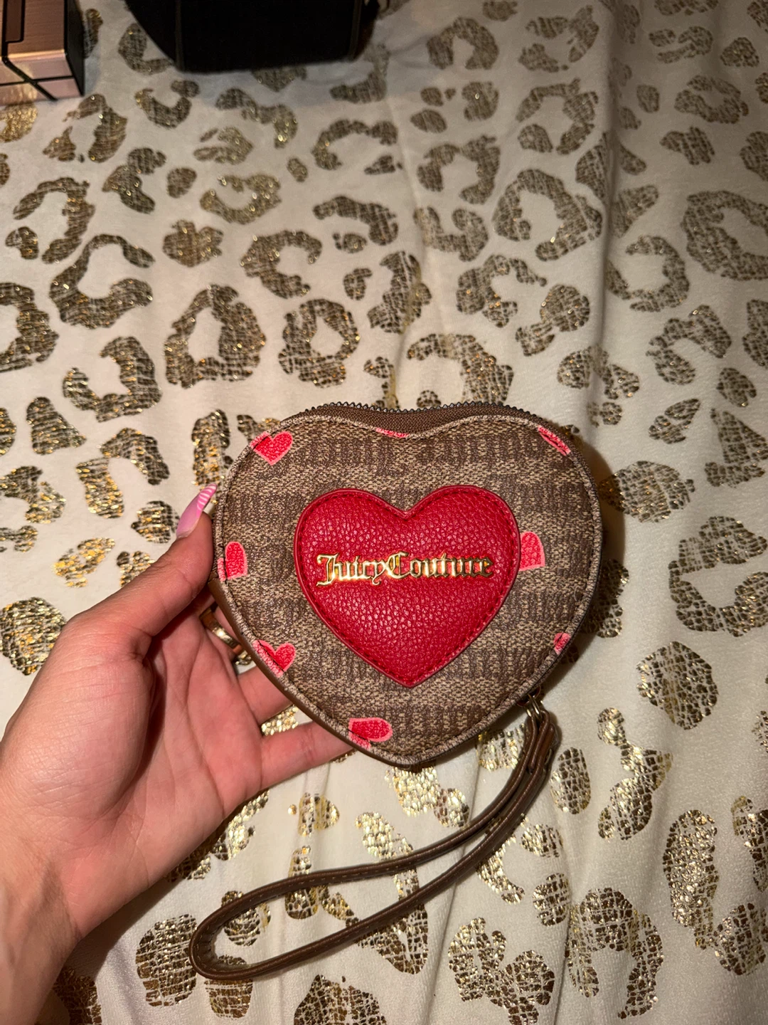 Juicy Couture Heart Coin Pouch