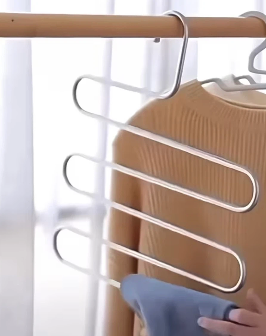Multi-layer S-shaped Pants Hanger