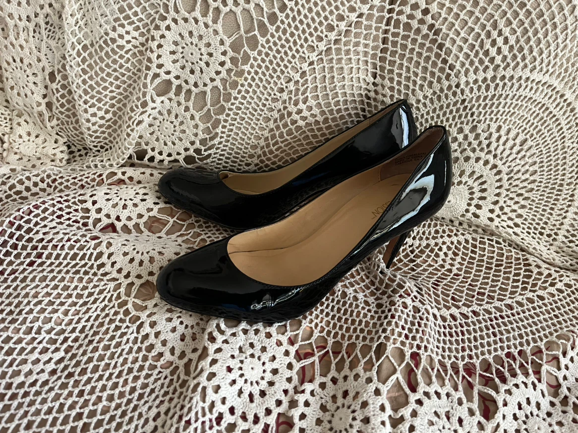 Black Patent “Expression”  Heels, size 8