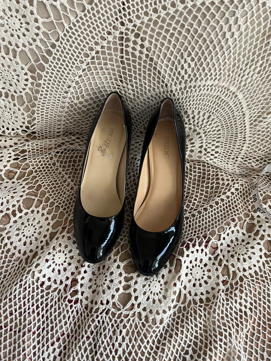 Black Patent “Expression”  Heels, size 8 - photo 4