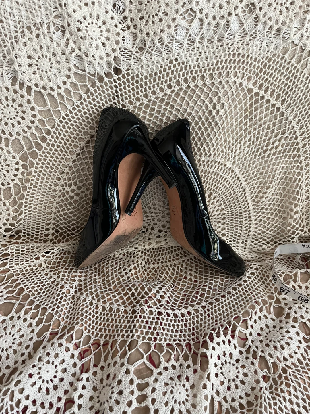 Black Patent “Expression”  Heels, size 8 - photo 5
