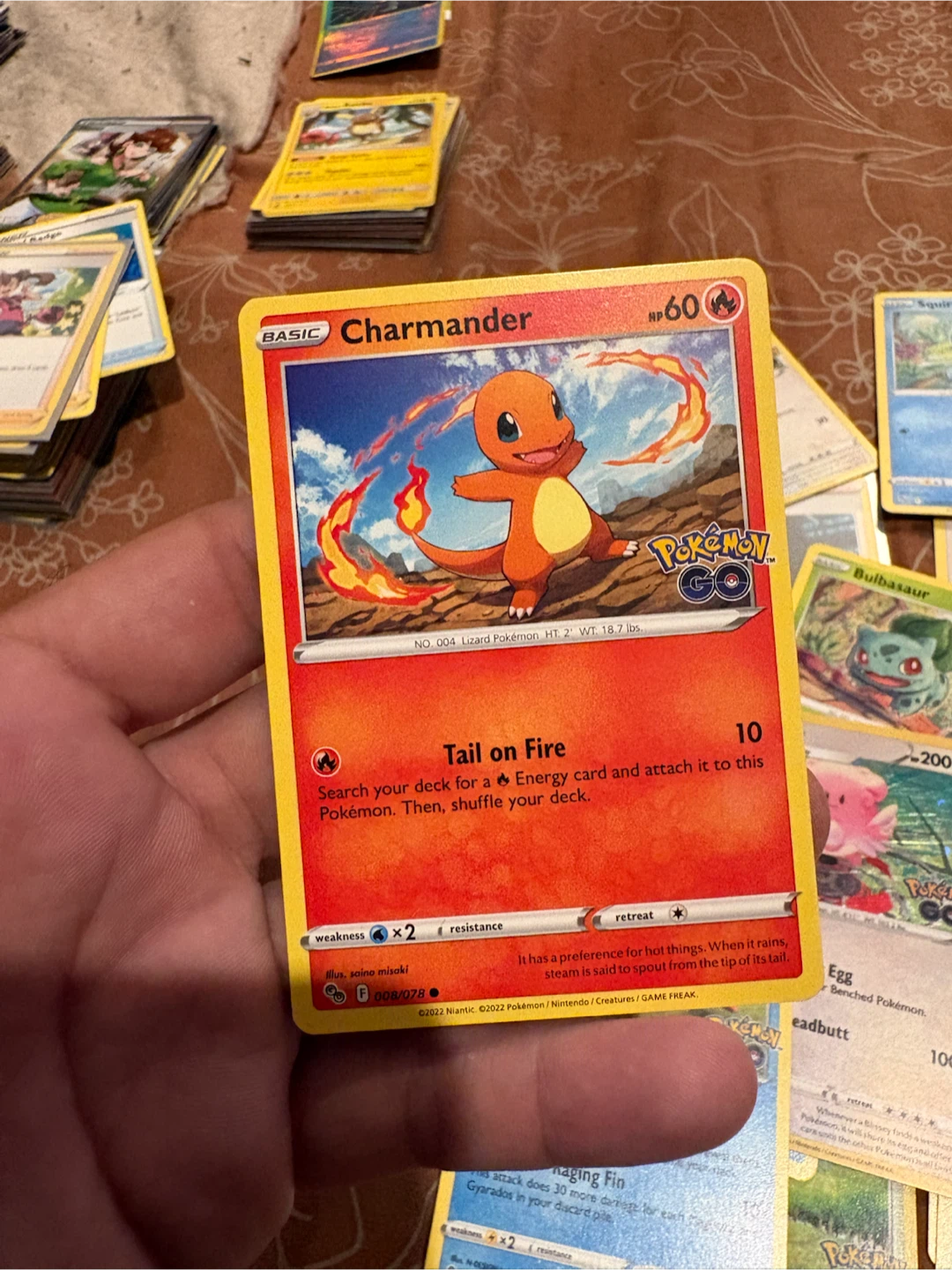 POKEMON GO Lot - Zapdos, Blissey, Charmander, Aipom, Bidoof - photo 4