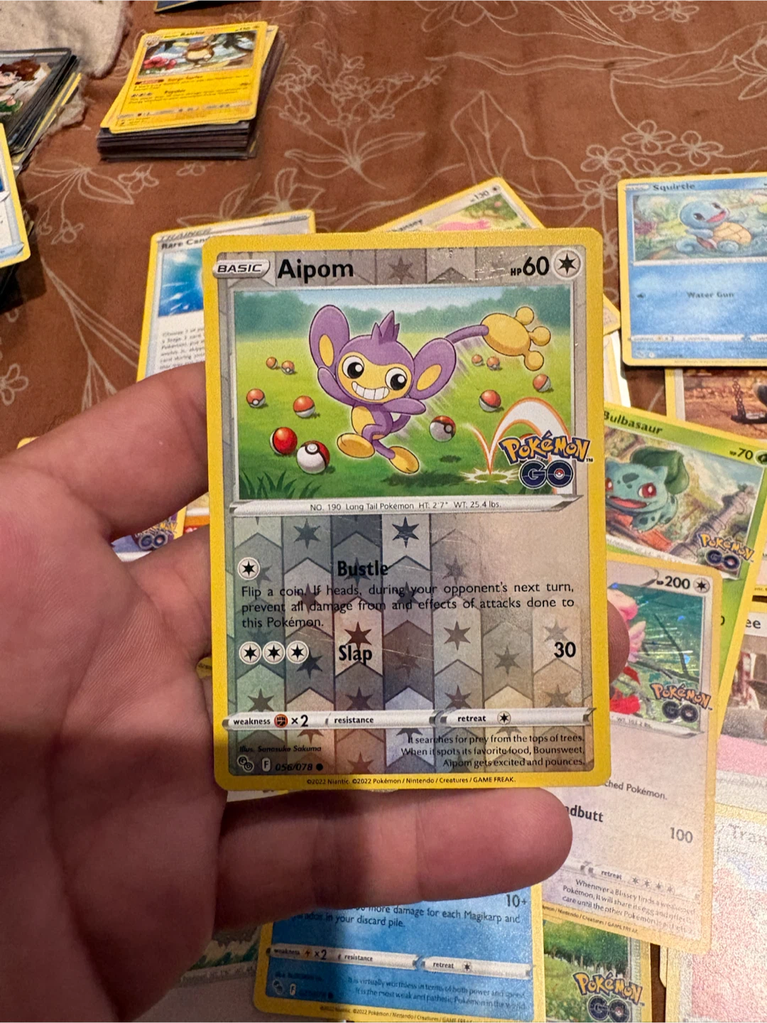 POKEMON GO Lot - Zapdos, Blissey, Charmander, Aipom, Bidoof - photo 5