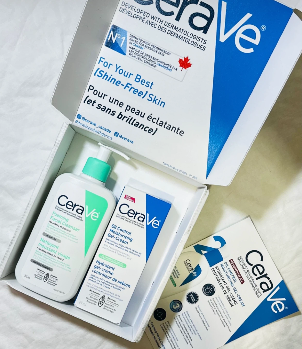 CeraVe Foaming Facial Cleanser 7$ - only cleanser