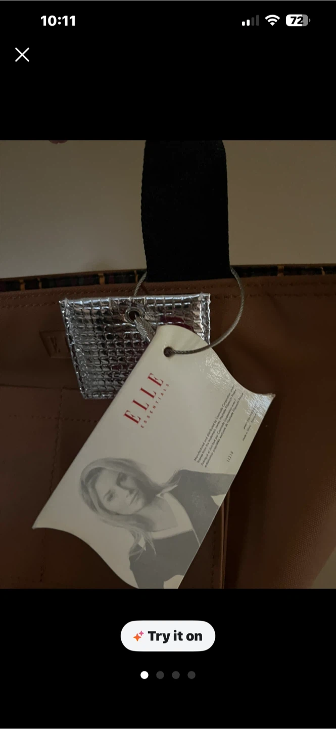 ELLE Essentials Brown Insulated Lunch Bag - photo 4