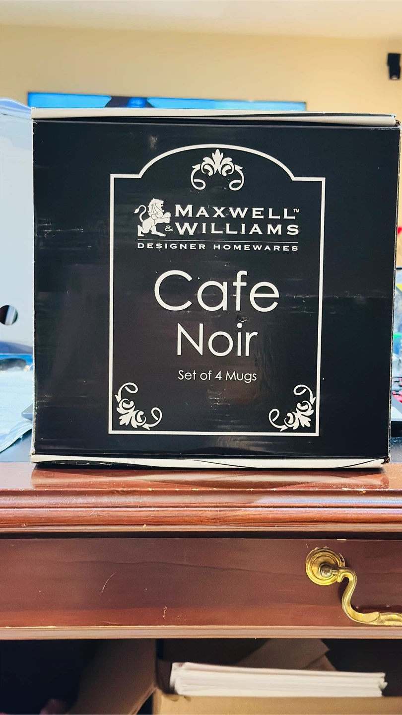 Maxwell & Williams Cafe Noir Set of 4 Mugs - photo 2