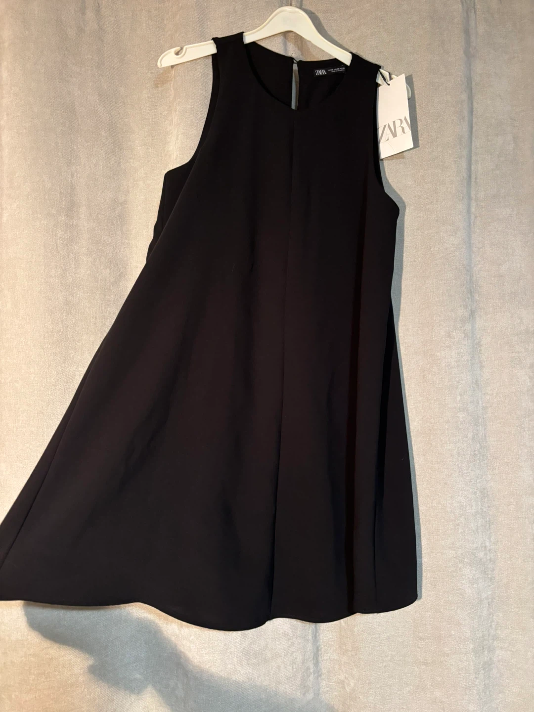Zara Sleeveless Dress - Black - photo 2
