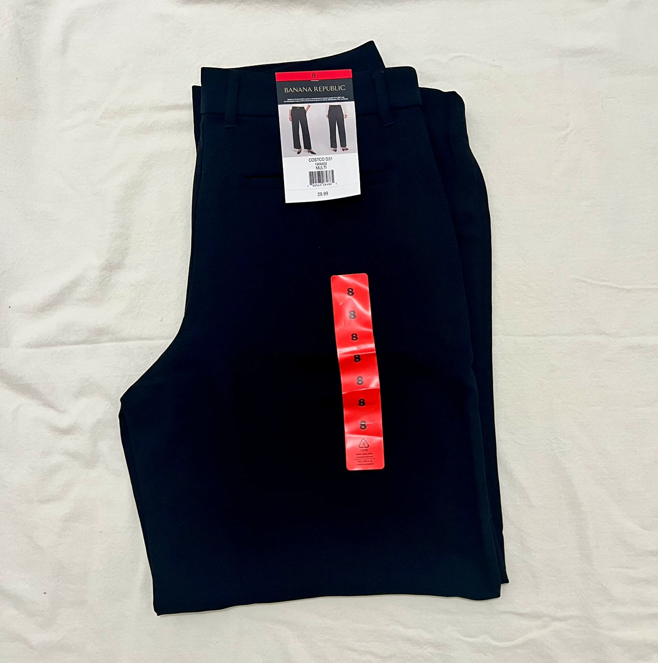 Banana Republic Black Trousers Size 8