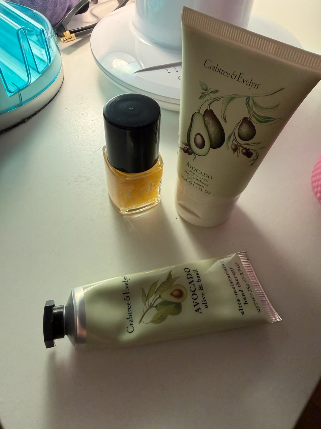 Crabtree & Evelyn Avocado Hand Therapy & Body Lotion Set