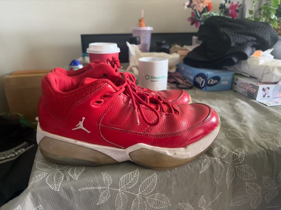 Red Jordan Sneakers