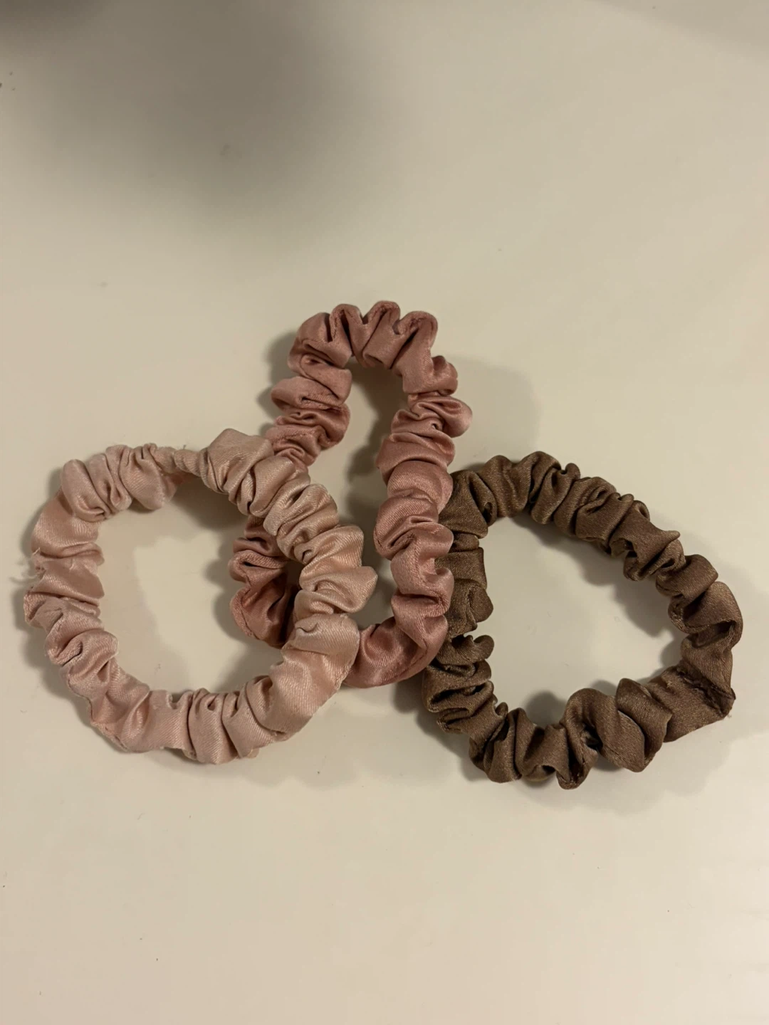 Kitsch satin Scrunchies