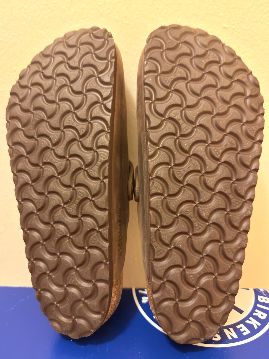 Birkenstock Brown Leather Clogs Size 40 - photo 3