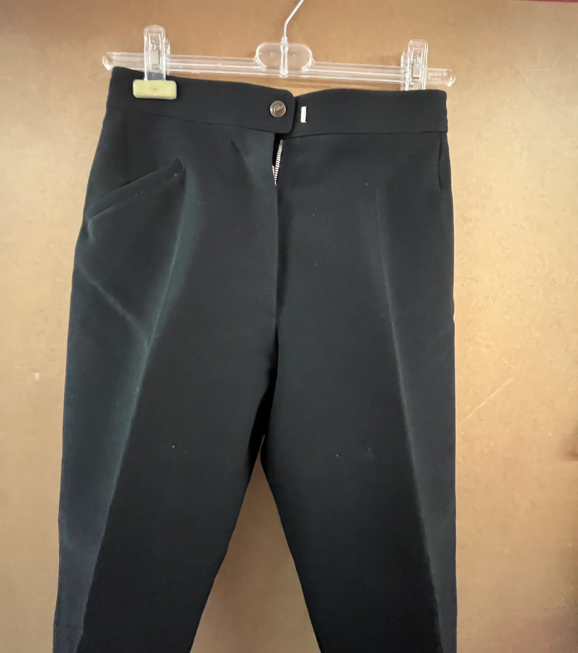 FELLER Black Ski Pants Stirrup Pants
