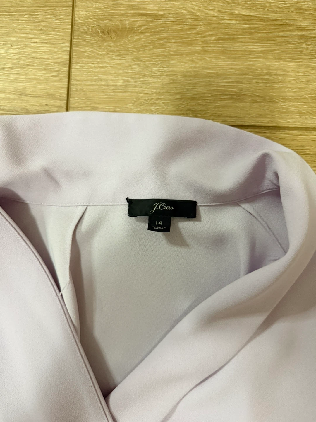 J.Crew Lavender Button-Up Blouse - photo 2