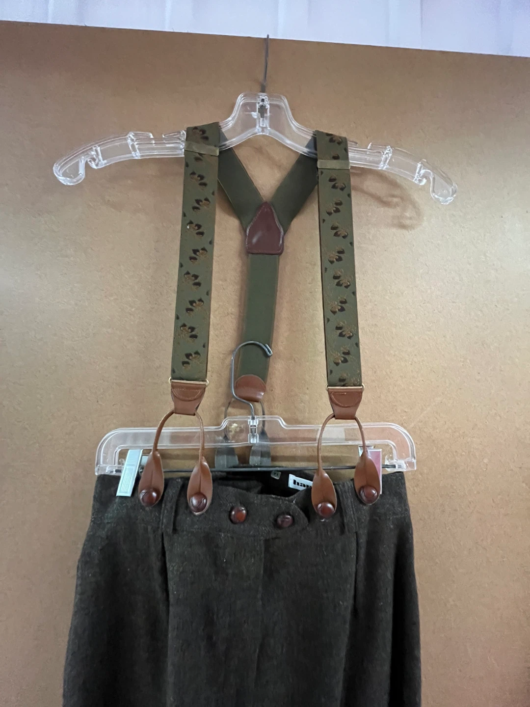 Hammer Wool Blend Skirt with Suspenders - photo 2