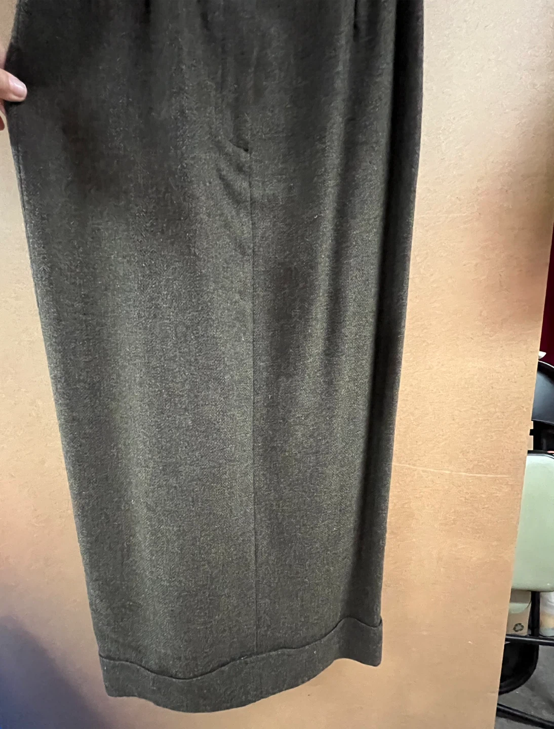 Hammer Wool Blend Skirt with Suspenders - photo 3